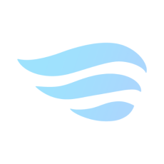 Lempeä Logo sininen